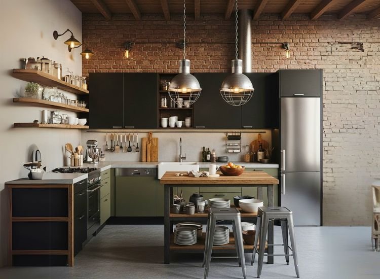 Industrial Kitchen Style Industrial Kitchen Style