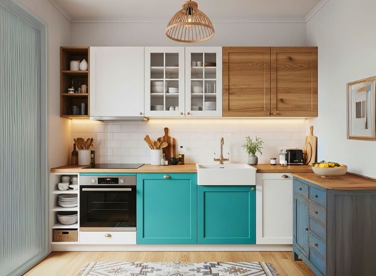 Kitchen Design Style "Modern kitchen design example illustrating a popular kitchen design style and innovative kitchen design idea."
