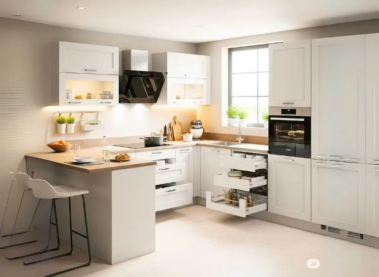 1. Why Modular Kitchens Are Game Changer Smart modular kitchen design with modern layout, showing why modular kitchen is a game changer in interiors.
