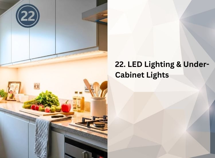 22. LED Lighting Under Cabinet Lights 1 22. LED Lighting Under Cabinet Lights 1
