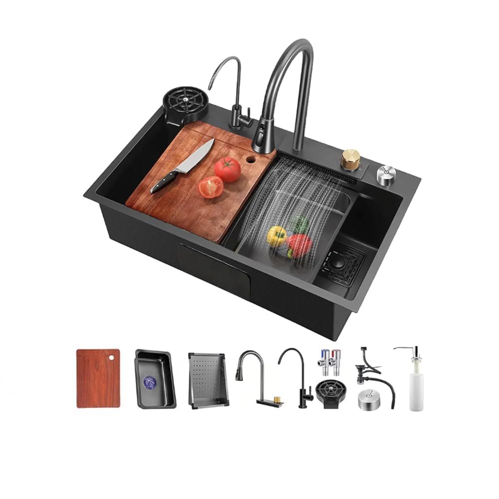 Kamal Interior Multi-Kitchen Sink, The Ideal Sink for Families