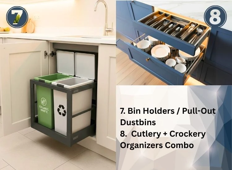 7. Bin Holders Pull Out Dustbin 1 7. Bin Holders Pull Out Dustbin 1