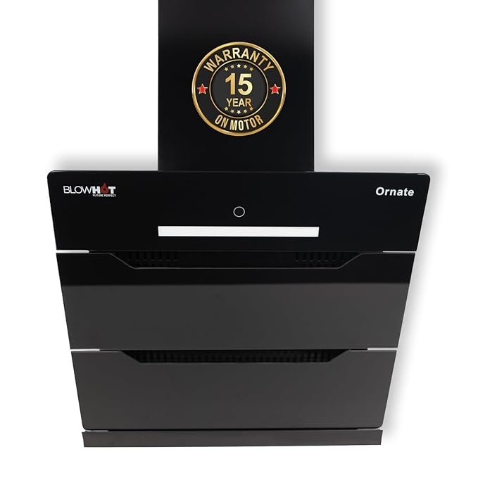 Blowhot 60 cm 1450 m/hr Slant Chimney Auto Open