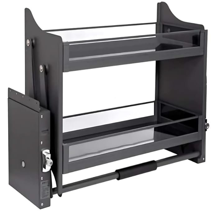 Grey Glass Pull-Down 900mm