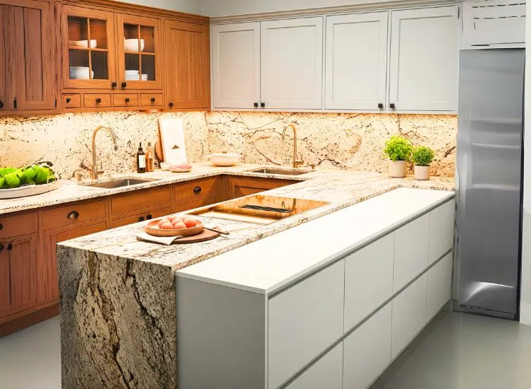 Counter Top For Modular Kitchen And Interior Design Stylish countertops for modular kitchen and interior design, combining durability with sleek, modern aesthetics.