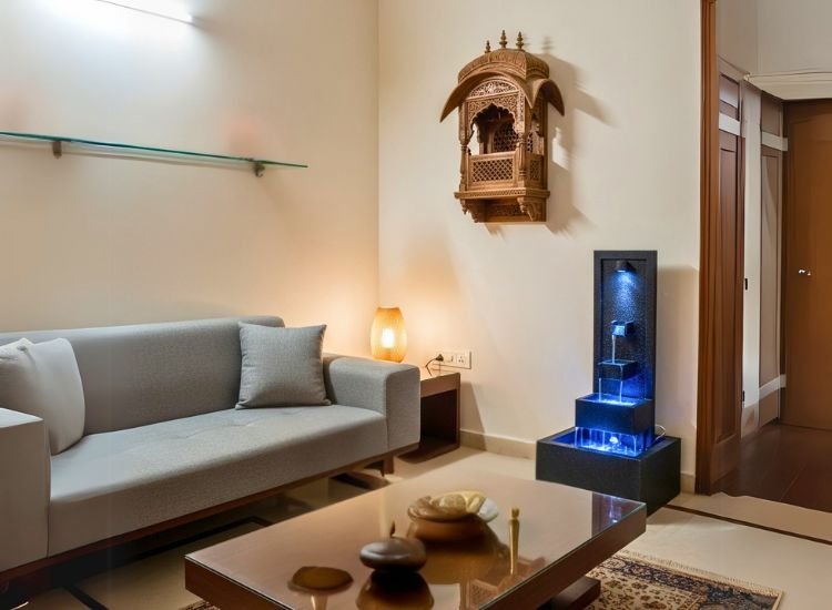 Mix Modern with Traditional Modern living room design blending traditional elements with contemporary decor, creating timeless living room designs ideas.