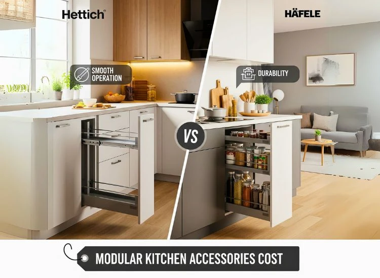 Step 3 Invest In Quality Brand Think long-term with durable modular kitchen accessories and smart accessories for modular kitchen for lasting value.