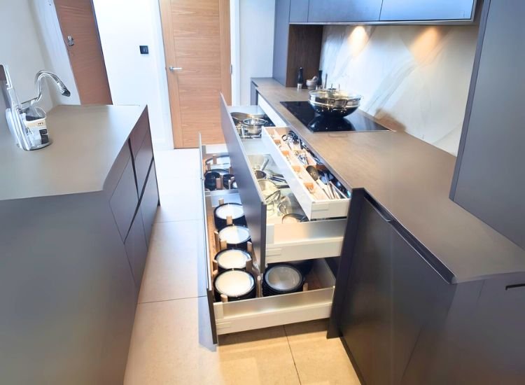 Transfer Chaos To Calm Explore 32 modular kitchen accessories to try now — space-saving accessories for modular kitchen ideas.