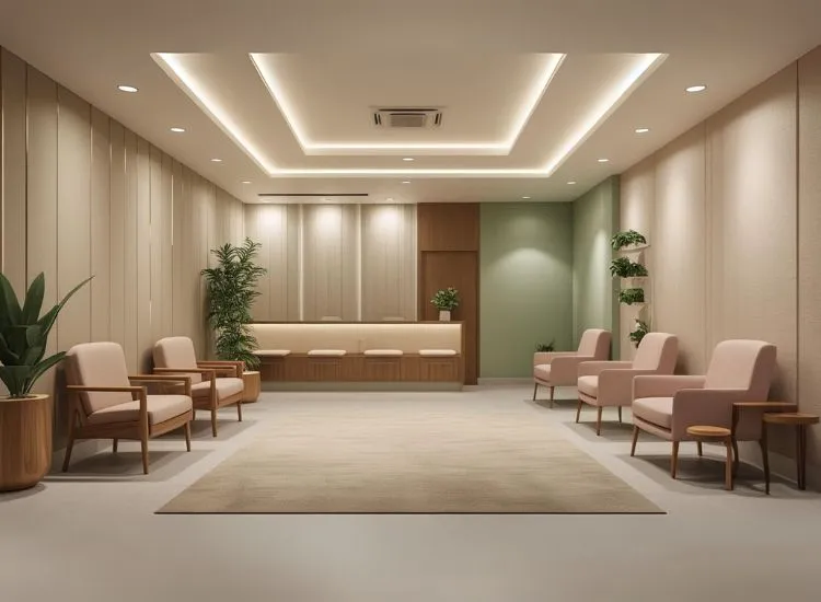Clinic Interior Designs That Turn Sterile Spaces Clinic interior designs that transform sterile environments into serene, multispecialty spaces—elevated interior design for clinic ambience and care.