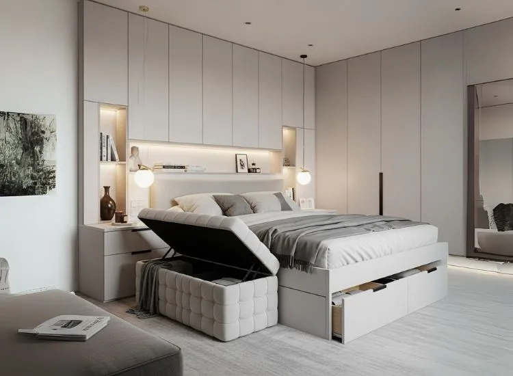 Studio Flat Ideas For The Invisible Storage Studio flat ideas using invisible storage solutions — sleek and clutter-free studio apartment interior ideas for modern minimalist living.
