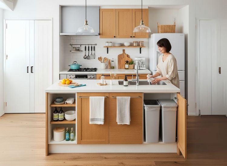 Idea 3 Sink Centric Island Sink-centric island showcasing smart small kitchen island ideas that enhance workflow with efficient small kitchen island design.